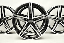 Laden Sie das Bild in den Galerie-Viewer, 4x Alufelge 18 Zoll 8.5" 5x112 29ET Glanz Silber 8W0601025 Audi Rim Wheel FEL3682059682wl