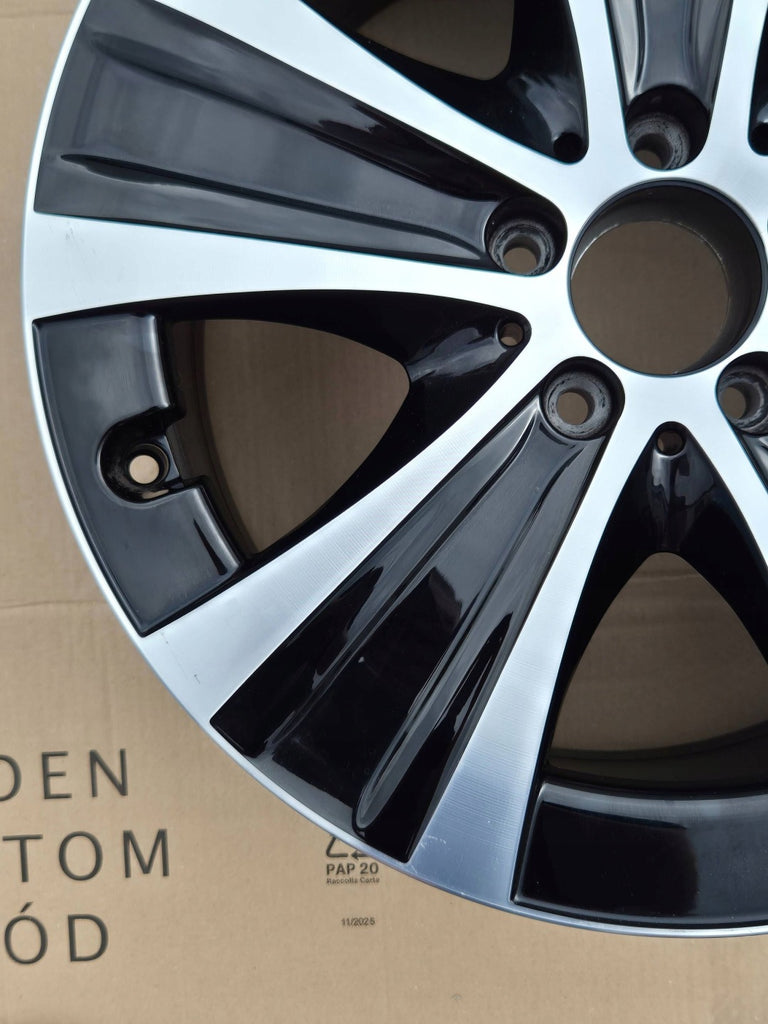 1x Alufelge 18 Zoll 8.0" 5x112 43ET Glanz Schwarz A2134013700 Mercedes-Benz W213 FEL4362468826xx