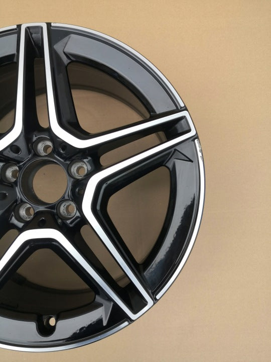 1x Alufelge 18 Zoll 8.0" 5x112 43ET A2134016300 Mercedes-Benz W213 Rim Wheel FEL2453726514pa