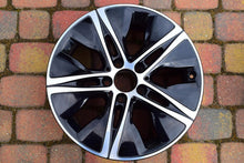 Load image into Gallery viewer, 1x Alufelge 17 Zoll 7.0&quot; 5x112 48ET Glanz Schwarz Mercedes-Benz W205 A205