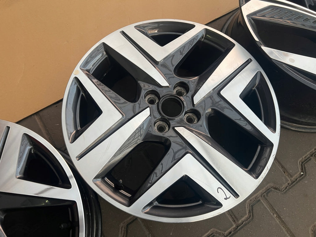 1x Alufelge 17 Zoll 6.5" 4x100 52910-Q0400 Hyundai Bayon Rim Wheel FEL6607562384kc