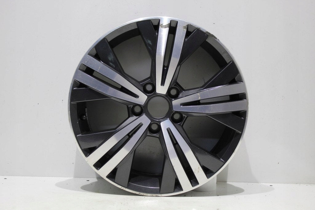 1x Alufelge 17 Zoll 6.0" 5x112 50ET Glanz Grau 2K5601025P Mg Caddy Rim Wheel