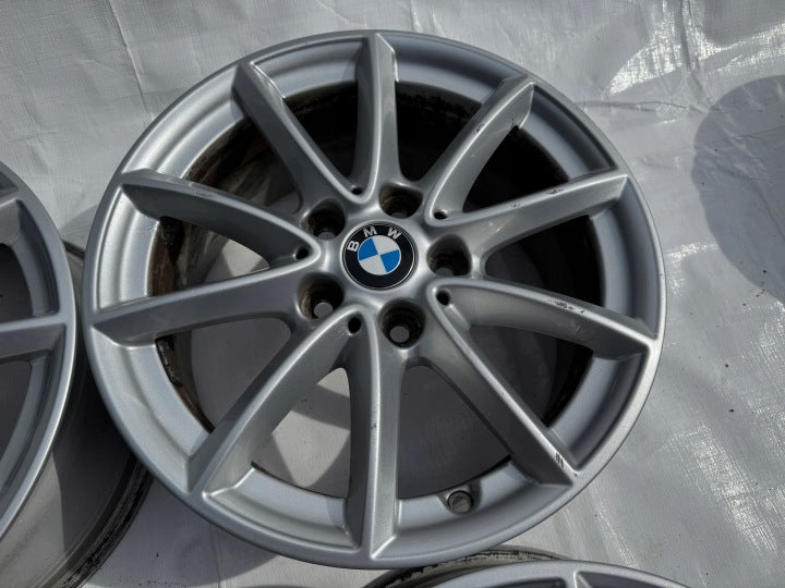 4x Alufelge 16 Zoll 7.0" 5x112 52ET 6855080 BMW Active Tourer F45 Rim Wheel FEL6277718300vz