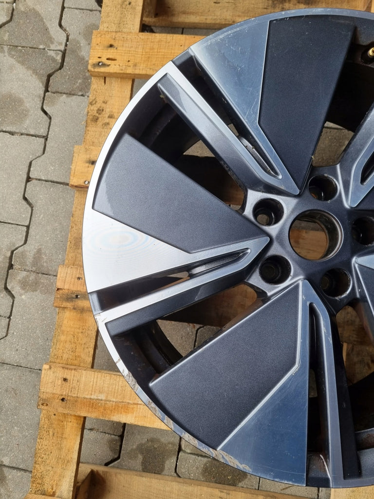 1x Alufelge 19 Zoll 8.0" 5x112 45ET Glanz Graphit 5LA601025A Mg Enyaq Rim Wheel FEL9362009021dr
