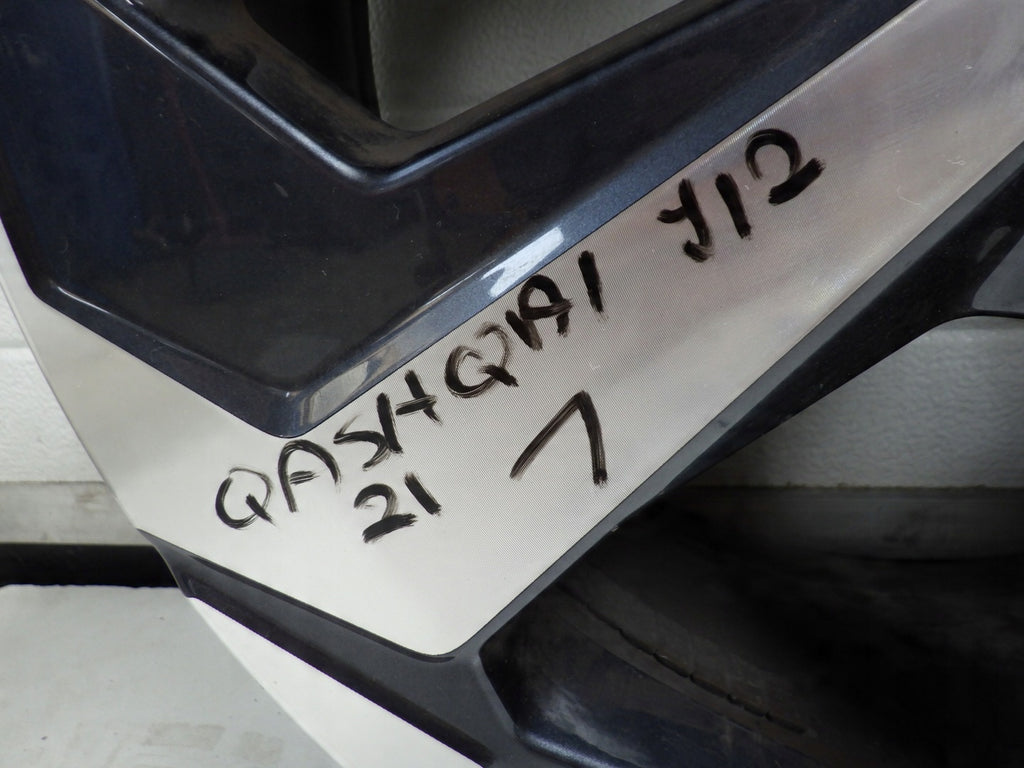 1x Alufelge 18 Zoll 7.0" 5x114.3 45ET Glanz Graphit Nissan III 1 Qashqai J12