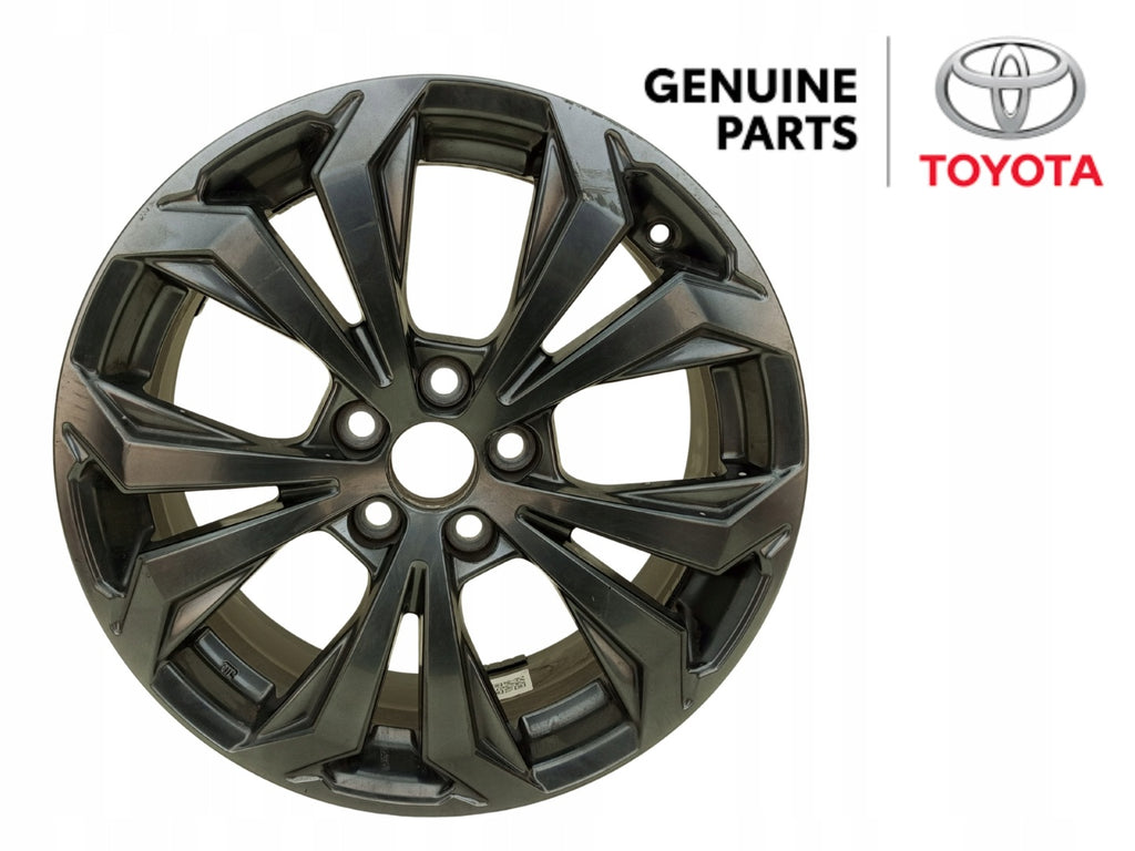 1x Alufelge 18 Zoll 7.0" 5x114.3 35ET Glanz 4261A-0R160 Toyota V Rim Wheel FEL6837258171mq