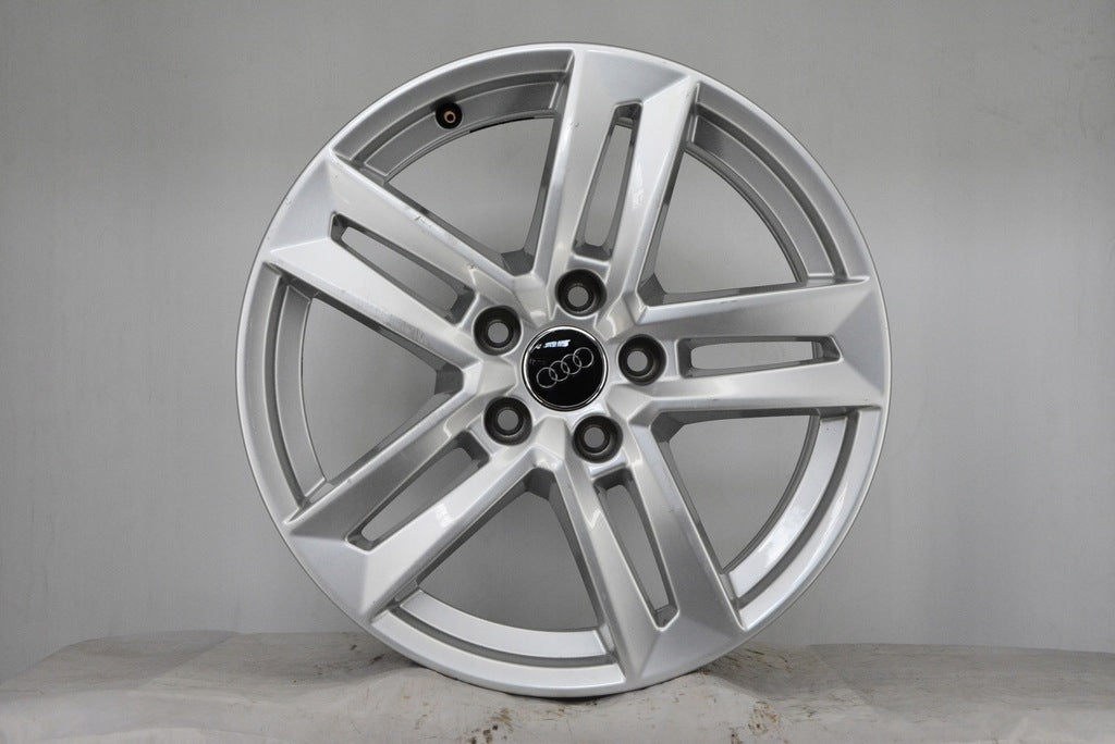 4x Alufelge 17 Zoll 7.0" 5x112 42ET Glanz Silber 8W0601025 Audi Rim Wheel FEL9201481678jw