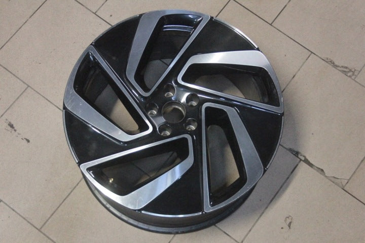 1x Alufelge 20 Zoll 9.5" 5x112 47ET Glanz Schwarz 14B601025F VW I Rim Wheel FEL3605954236ri