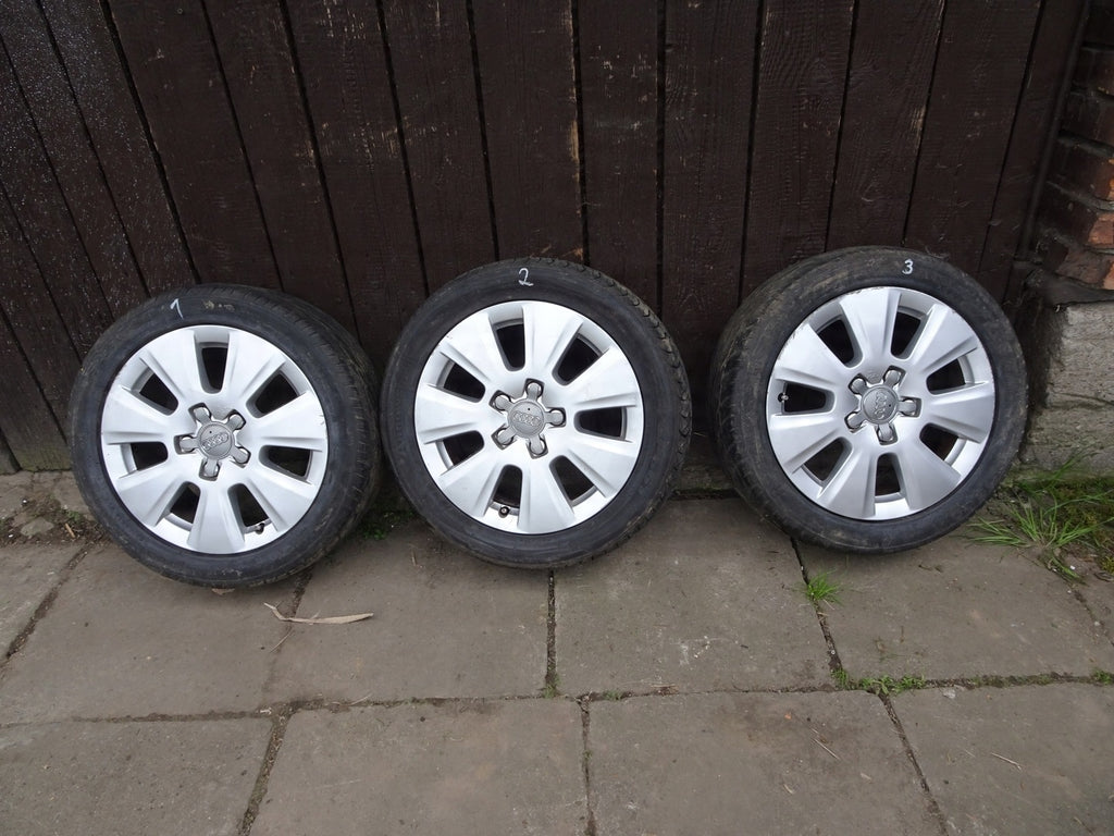 1x Alufelge 16 Zoll 6.5" 5x112 50ET 8P0601025 Audi A3 Rim Wheel