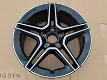 Load image into Gallery viewer, 1x Alufelge 18 Zoll 8.0" 5x112 43ET Glanz Schwarz A2134016300 Mercedes-Benz W213 FEL6792937814gy