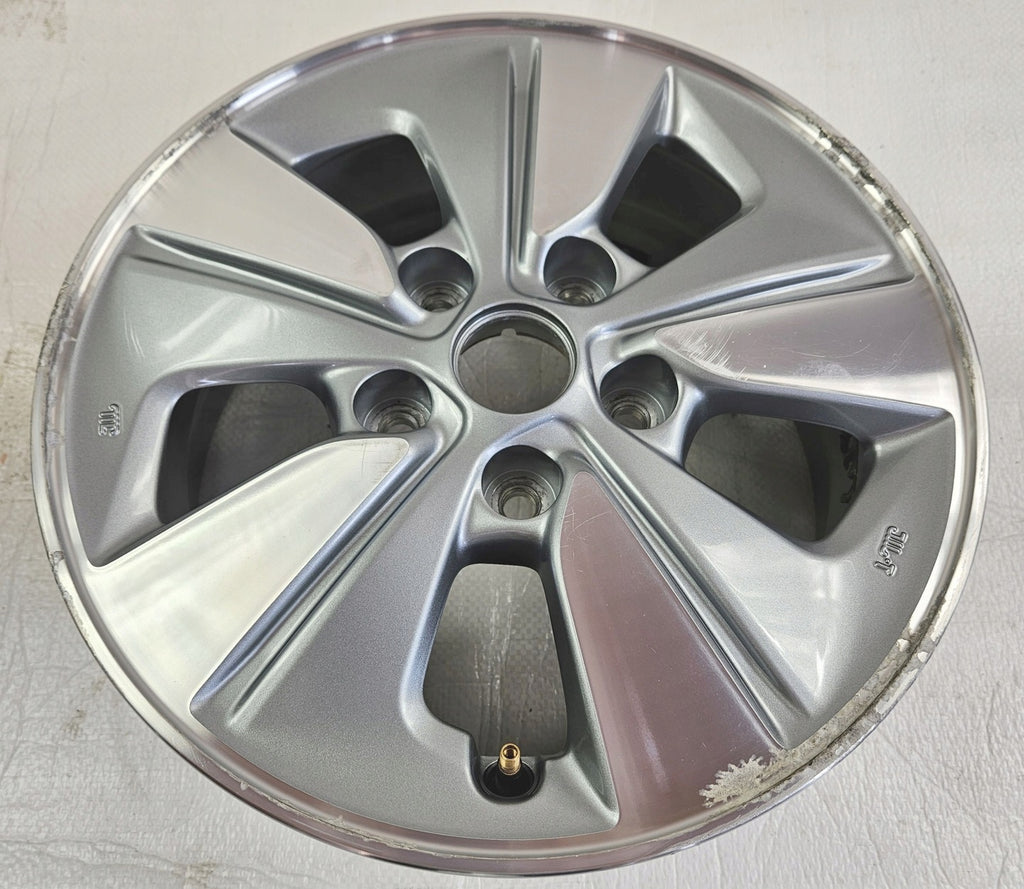 1x Alufelge 15 Zoll 6.0" 5x114.3 45ET Schwarz Nissan Leaf Ze0 Ze1 Pulsar