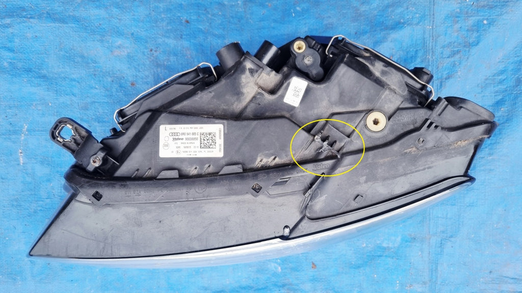 Frontscheinwerfer Audi Q5 8R0941005C 90038850 Links Scheinwerfer Headlight SCH8978525093hb