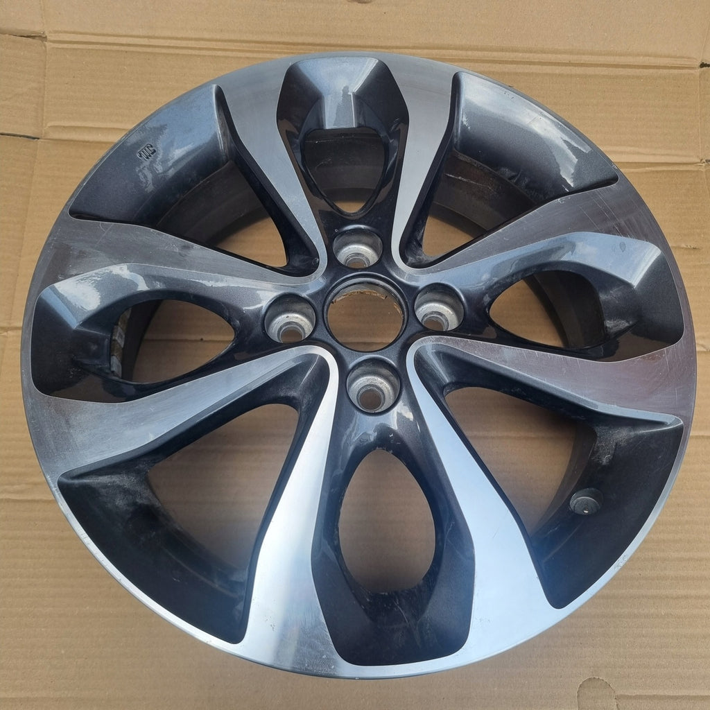 1x Alufelge 16 Zoll 6.0" 4x100 KE409-3V101 Nissan Micra Rim Wheel