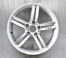 Load image into Gallery viewer, 1x Alufelge 18 Zoll 8.0" 5x120 49ET Glanz Silber 8036940 BMW E46 1 E81 E87 FEL2680790674gm