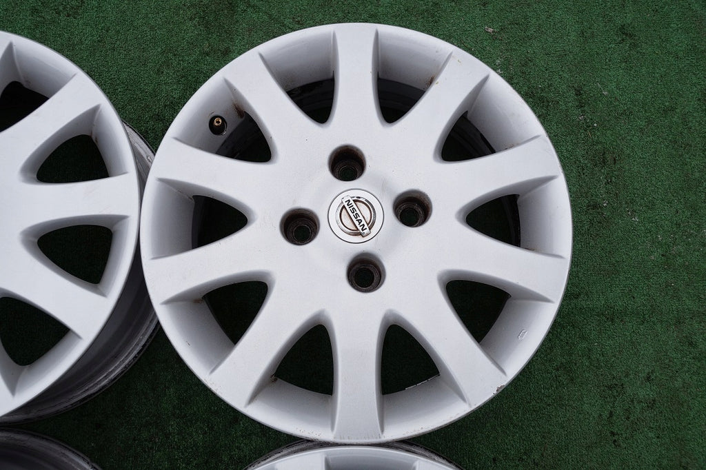 4x Alufelge 16 Zoll 6.0" 4x114.3 45ET Silber Nissan Primera P11 Almera I N16 FEL6969135206gr
