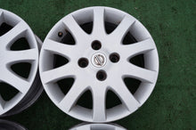 Load image into Gallery viewer, 4x Alufelge 16 Zoll 6.0" 4x114.3 45ET Silber Nissan Primera P11 Almera I N16 FEL6969135206gr