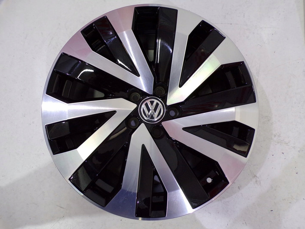 4x Alufelge 18 Zoll 8.0" 5x112 25ET Glanz Schwarz 760601025M Audi Q7 Touareg FEL2572479853fz