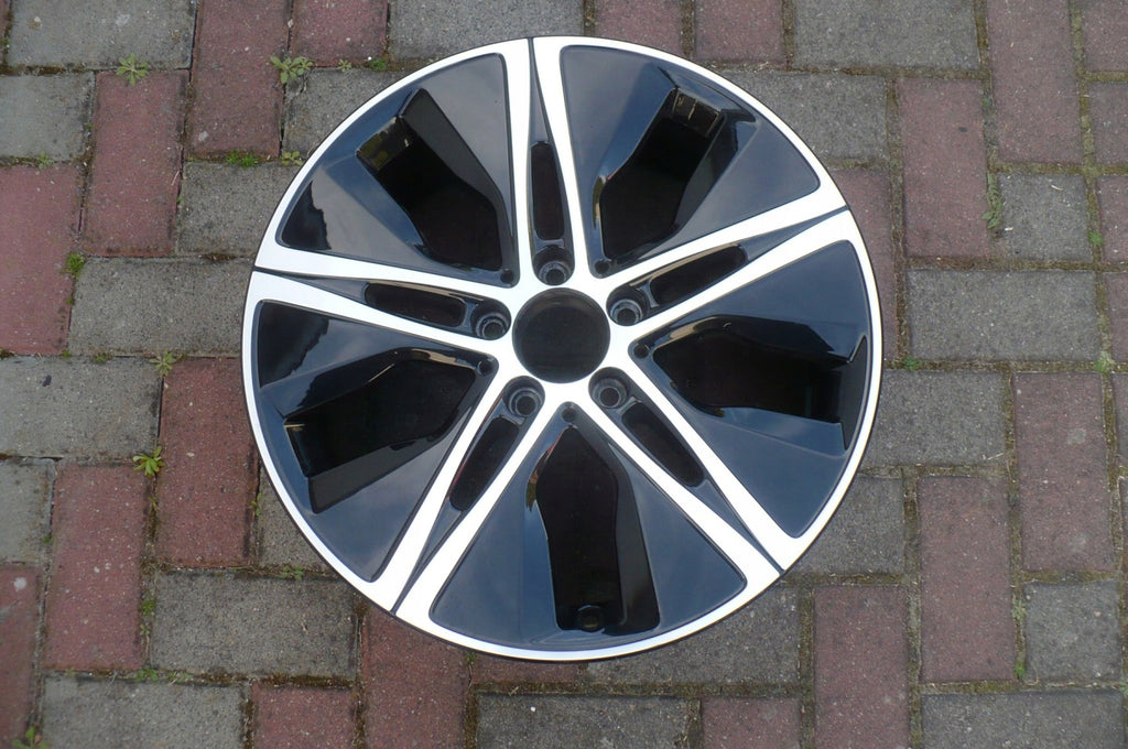 1x Alufelge 18 Zoll 7.5" 5x112 49ET Glanz Schwarz A1774010500 Mercedes-Benz FEL2111416296us