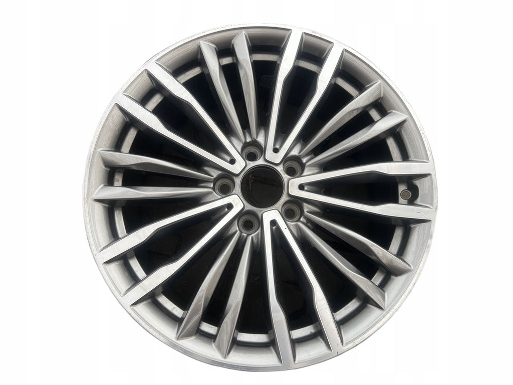 1x Alufelge 19 Zoll 8.5" 5x120 47ET Glanz Silber 6877137 BMW F10 F30 F31 Mg FEL8878542585cr