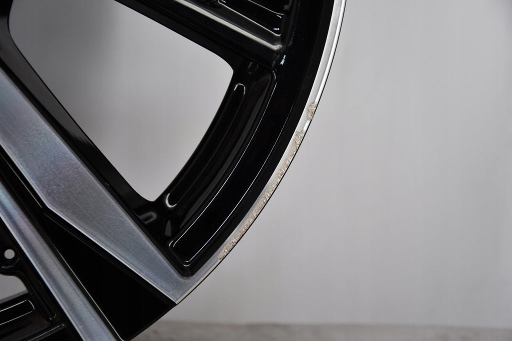 1x Alufelge 18 Zoll 8.0" 5x108 48ET Glanz Schwarz 9835058180 Peugeot Rim Wheel FEL9619501889md