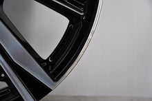 Load image into Gallery viewer, 1x Alufelge 18 Zoll 8.0" 5x108 48ET Glanz Schwarz 9835058180 Peugeot Rim Wheel FEL9619501889md
