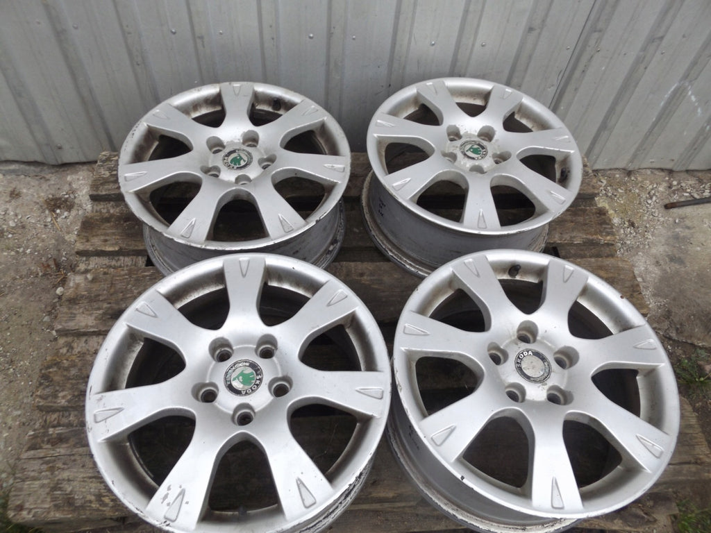1x Alufelge 16 Zoll 6.5" 5x112 1Z0601025A Skoda Octavia Ii Rim Wheel FEL7211235984eg