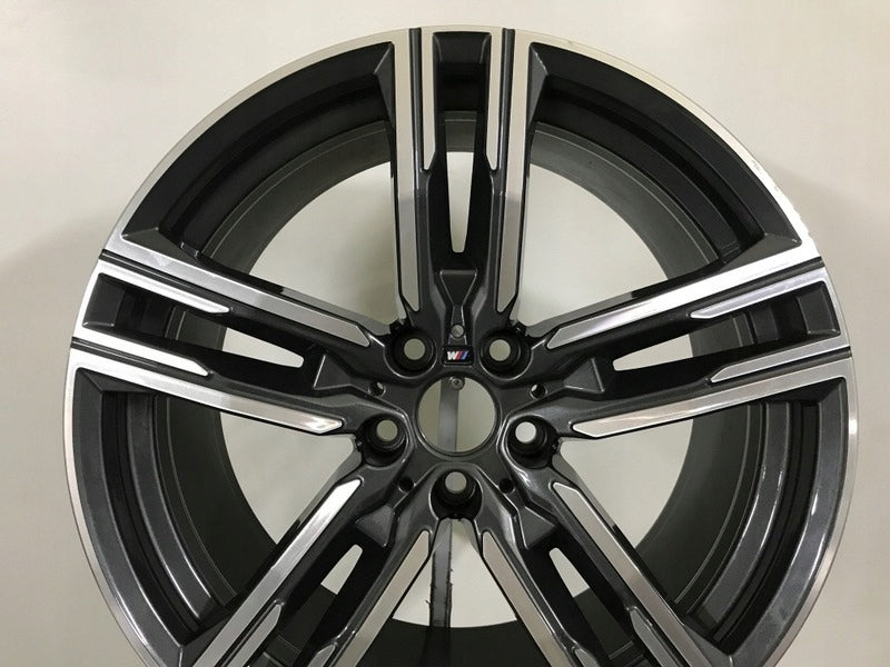 1x Alufelge 19 Zoll 9.0" 5x112 41ET 8090020 BMW 1 Rim Wheel FEL9708664140ui