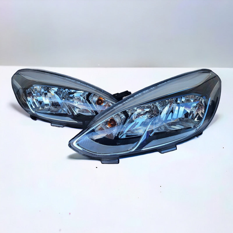 Frontscheinwerfer Ford Fiesta H1BB13W029AE Ein Satz Scheinwerfer Headlight