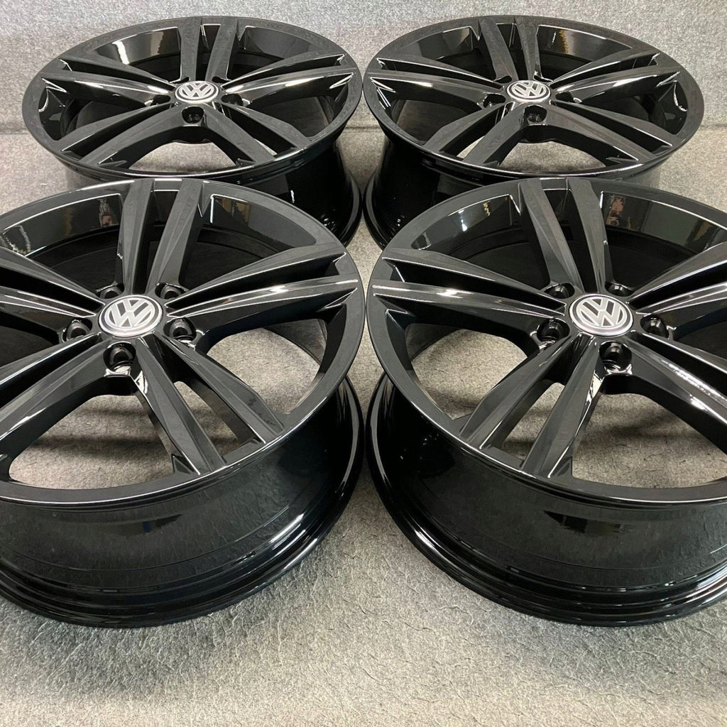 4x Alufelge 18 Zoll 7.5" 5x112 51ET Glanz Grau 5G0601025DC VW Golf Vii Rim Wheel FEL1284372455xe