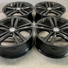 Laden Sie das Bild in den Galerie-Viewer, 4x Alufelge 18 Zoll 7.5" 5x112 51ET Glanz Grau 5G0601025DC VW Golf Vii Rim Wheel FEL1284372455xe