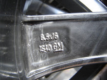 Laden Sie das Bild in den Galerie-Viewer, 1x Alufelge 16 Zoll 6.5&quot; 4x100 40ET Glanz Schwarz Opel Corsa Rim Wheel
