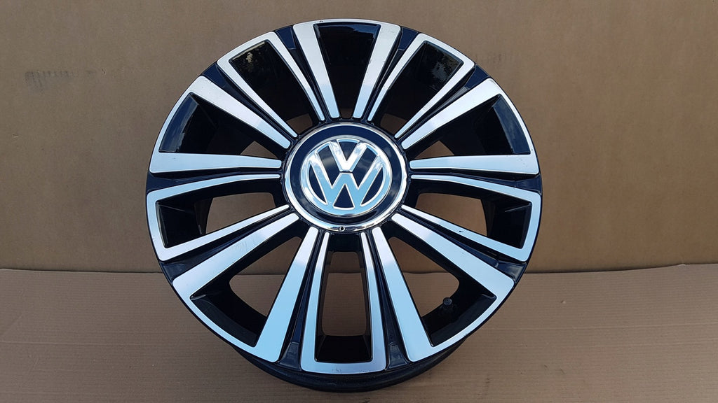 1x Alufelge 16 Zoll 6.0" 4x100 43ET 1S0601025AT VW Up Rim Wheel