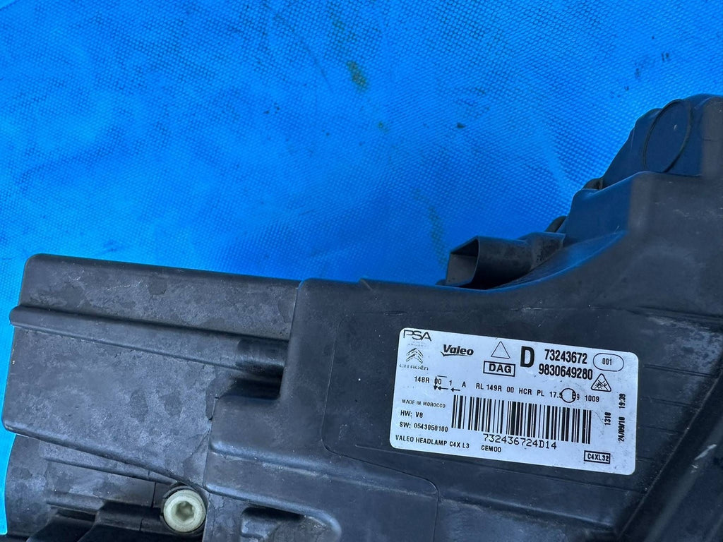 Frontscheinwerfer Citroën C4 I 9830649280 LED Rechts Scheinwerfer Headlight