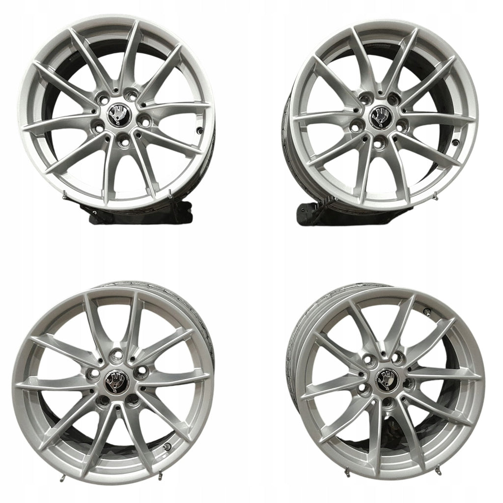 4x Alufelge 16 Zoll 6.5" 5x112 22ET 6876921 Audi I Rim Wheel FEL2672827731qf