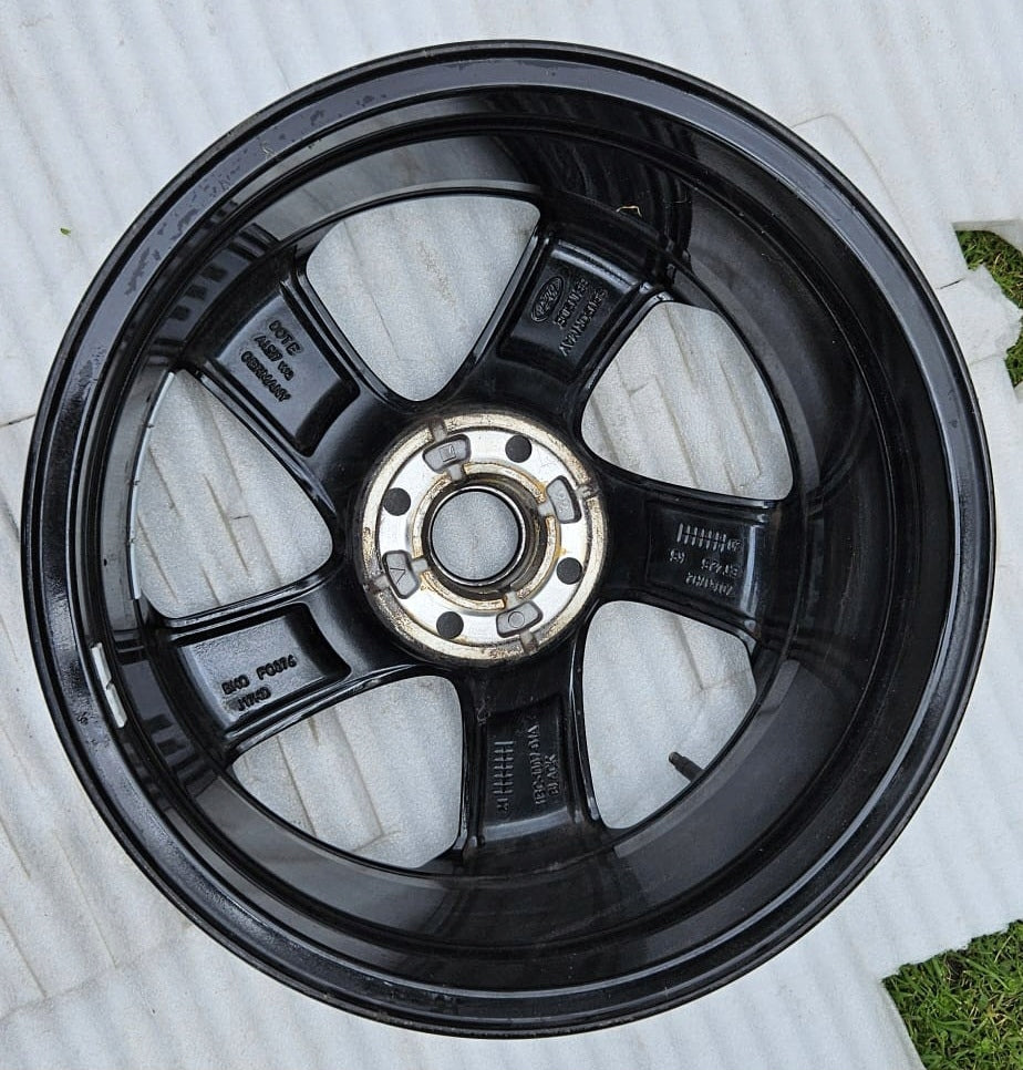 1x Alufelge 17 Zoll 7.0" 5x108 42 5ET Glanz Schwarz J1BC-1007-D1A Ford Fiesta