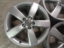 Laden Sie das Bild in den Galerie-Viewer, 4x Alufelge 18 Zoll 7.5" 5x112 37ET Glanz Silber 4G0601025M Audi A6 C7 Rim Wheel FEL7086096650pi