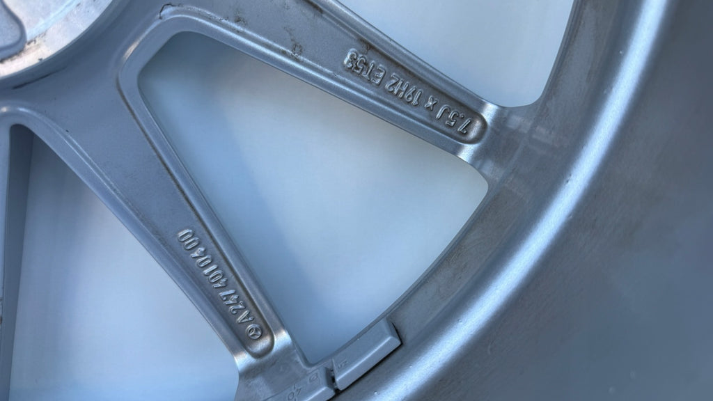 1x Alufelge 19 Zoll 7.5" 5x112 53ET A2474010400 Mercedes-Benz W247 Rim Wheel FEL3902165522ie