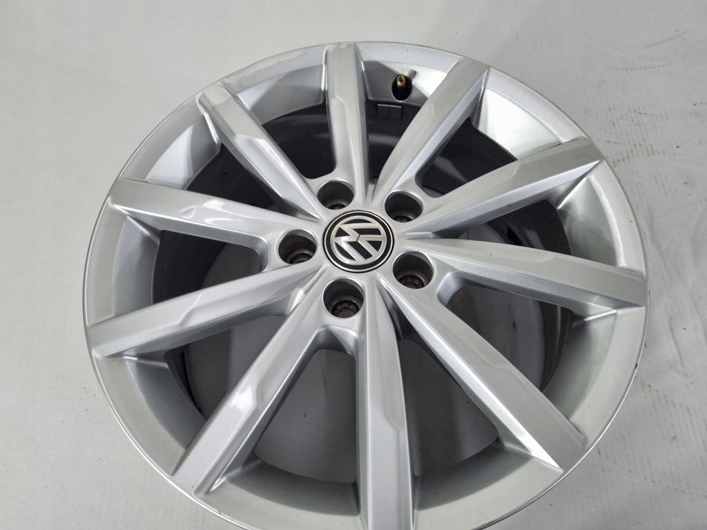 1x Alufelge 16 Zoll 7.0" 5x100 46ET Glanz Grau 6C0601025A VW I Rim Wheel FEL4583225319el