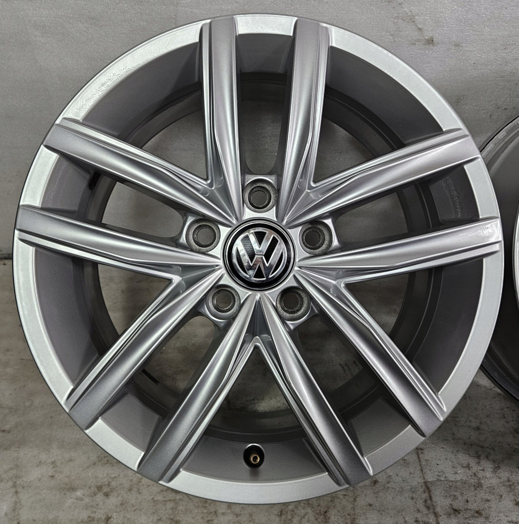 4x Alufelge 16 Zoll 6.5" 5x112 46ET 5G0601025CS VW Passat Golf VII Beetle Sharan FEL2739825532sl