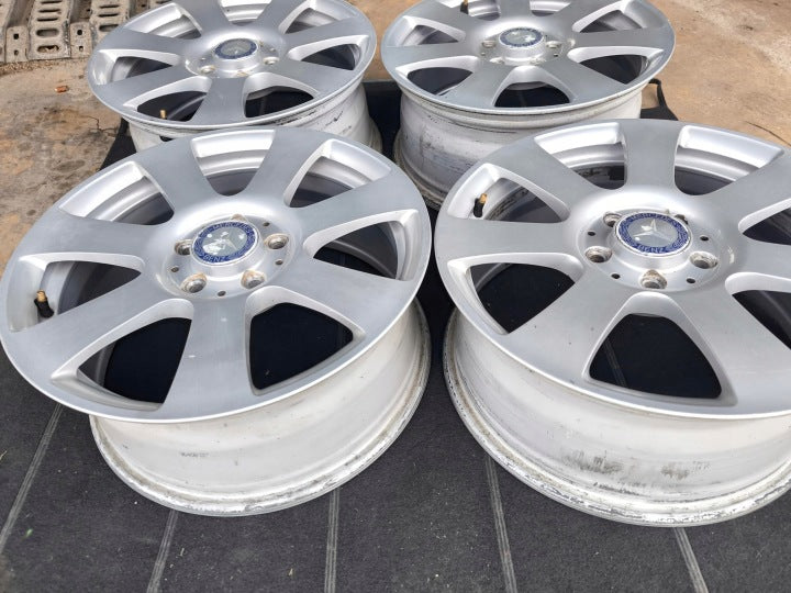 4x Alufelge 17 Zoll 7.5" 5x112 47 5ET A2044013502 Mercedes-Benz W124 W203 W177 FEL5017502736uf