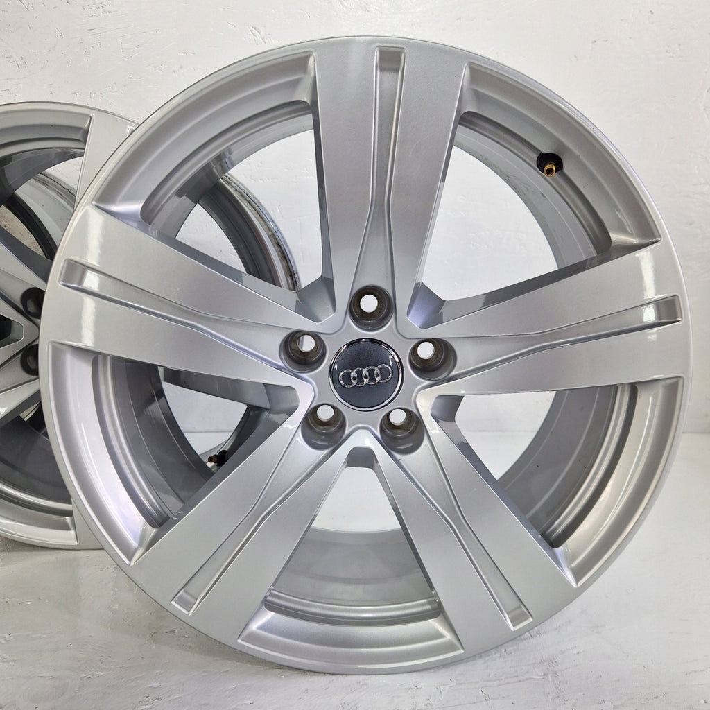 1x Alufelge 18 Zoll 8.0" 5x112 25ET Glanz Silber 4M0601025A Audi Rim Wheel FEL7183580828nj