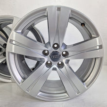 Load image into Gallery viewer, 1x Alufelge 18 Zoll 8.0" 5x112 25ET Glanz Silber 4M0601025A Audi Rim Wheel FEL7183580828nj