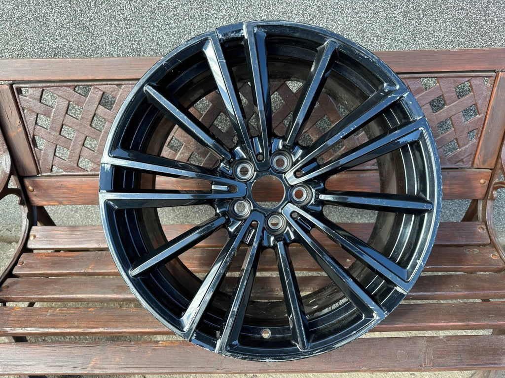 1x Alufelge 20 Zoll 8.5" 5x112 50ET Glanz Schwarz 6887446 BMW I8 Rim Wheel FEL1105851103uk