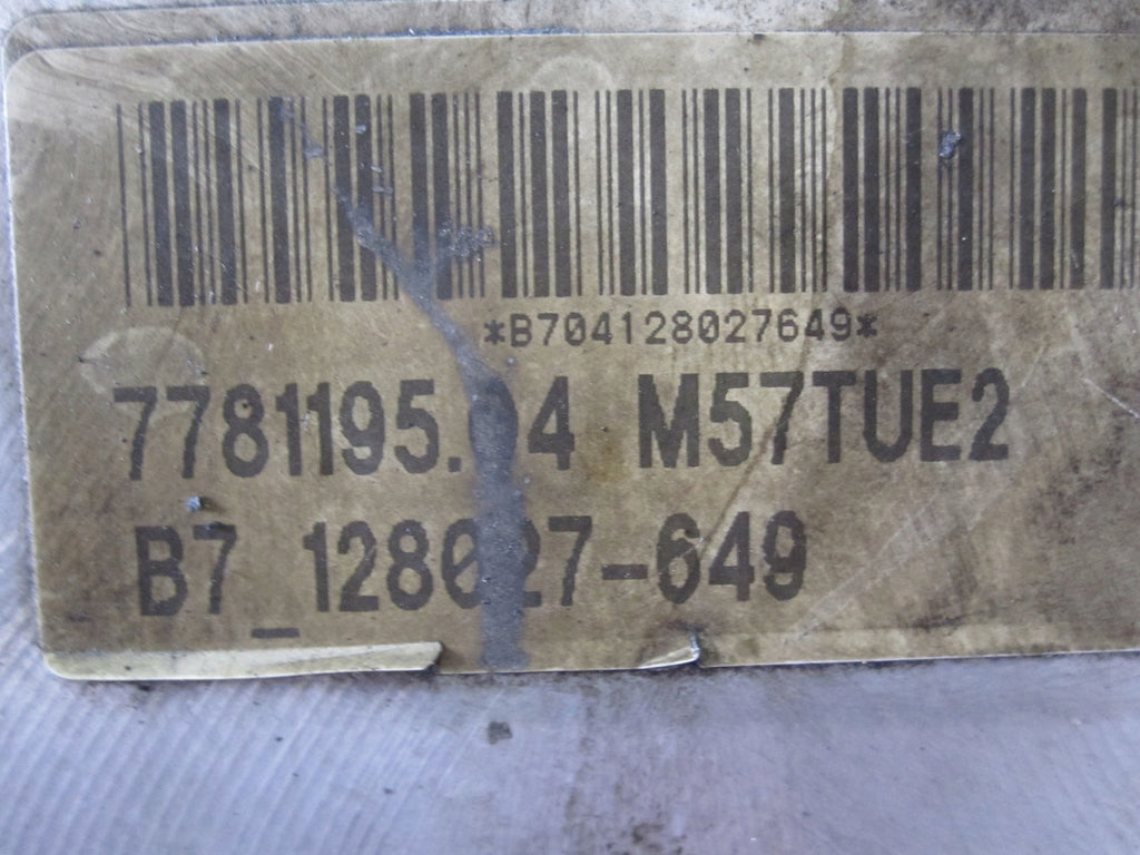 Motor BMW 3 M57D30 231PS 189TKm 2007 Diesel Engine Unkomplett