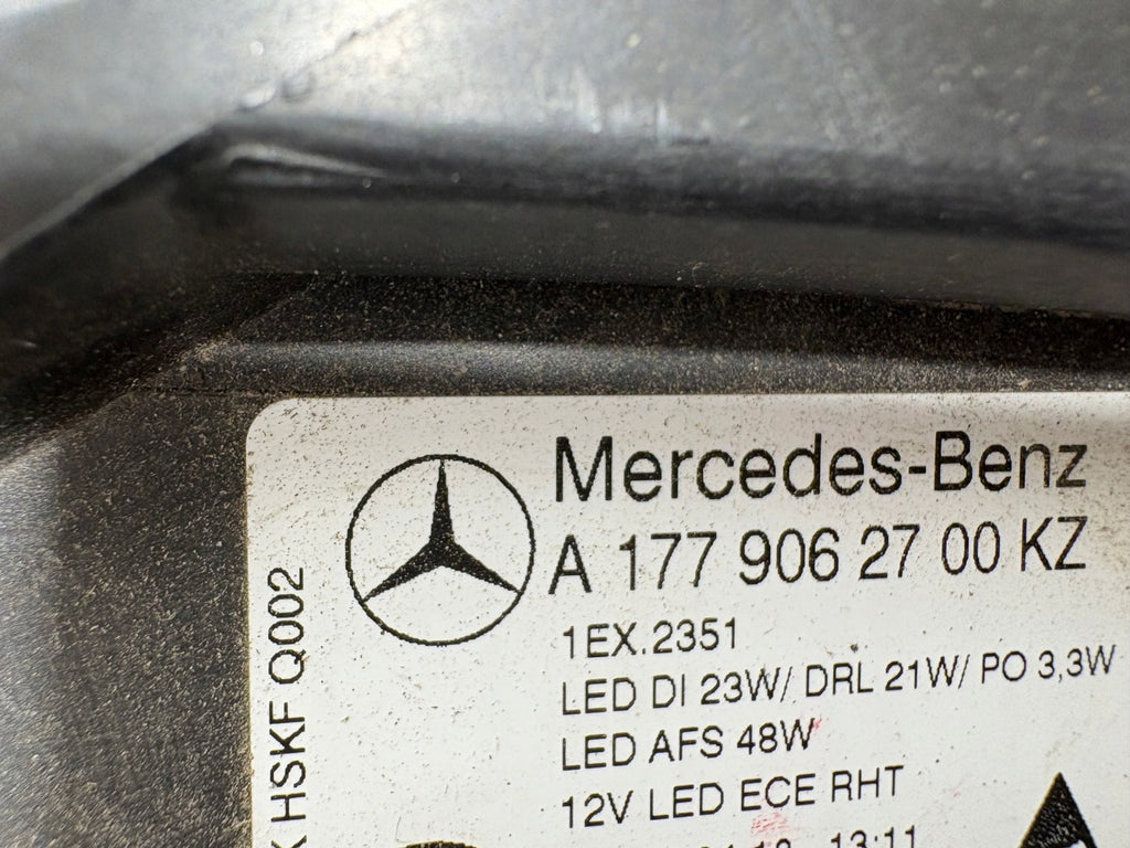 Frontscheinwerfer Mercedes-Benz W177 A1779062700 Full LED Links Headlight SCH1848332799wr