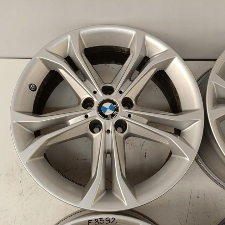 4x Alufelge 18 Zoll 7.0" 5x112 22ET Glanz Silber 6876918 BMW X3 G01 G02 FEL6265435808ch