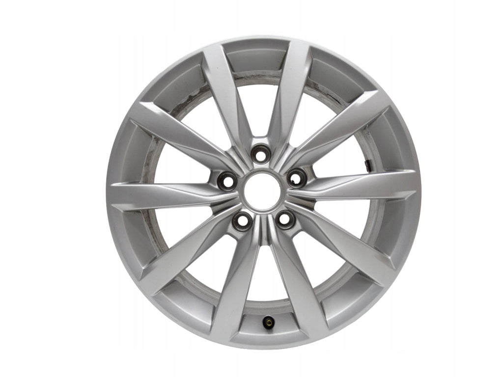 1x Alufelge 17 Zoll 6.0" 5x112 48ET Glanz Silber 5G0601025K VW Golf Vii