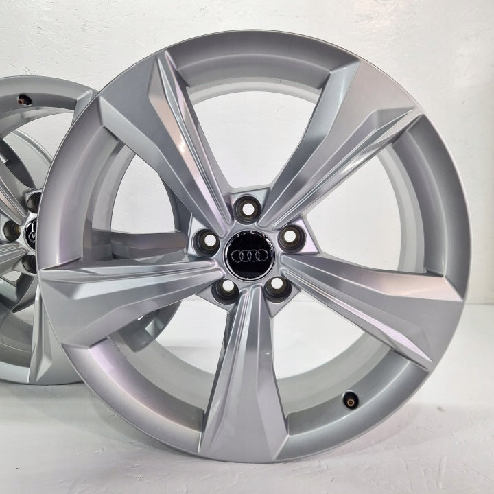 4x Alufelge 19 Zoll 7.0" 5x108 34ET Glanz Silber 80A601025K Audi Rim Wheel FEL4060286641sp