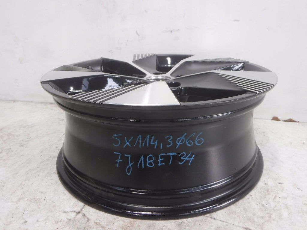 1x Alufelge 18 Zoll 7.5" 5x108 54ET 9677090577 Citroën C4 Picasso I Rim Wheel FEL8218896322pd
