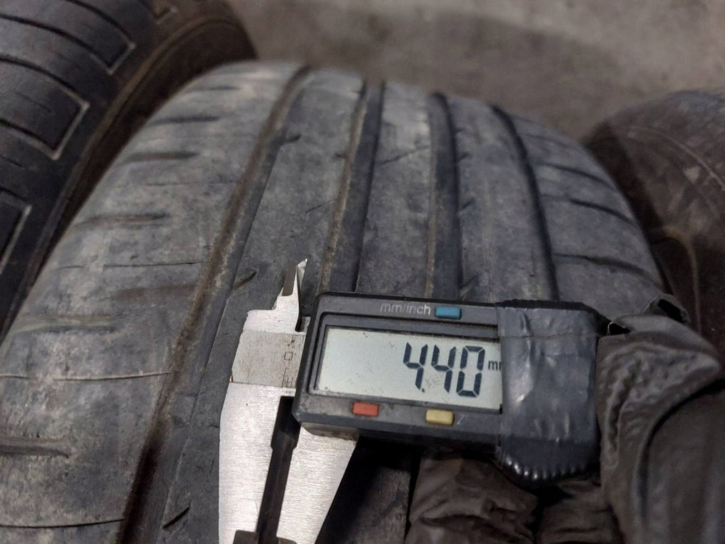 4x Alufelge 16 Zoll 6.5" 5x110 41ET Matt Schwarz 12785709 Saab 9-3 Rim Wheel FEL9530091645ja